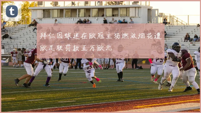 拜仁因球迷在欧冠主场燃放烟花遭欧足联罚款五万欧元